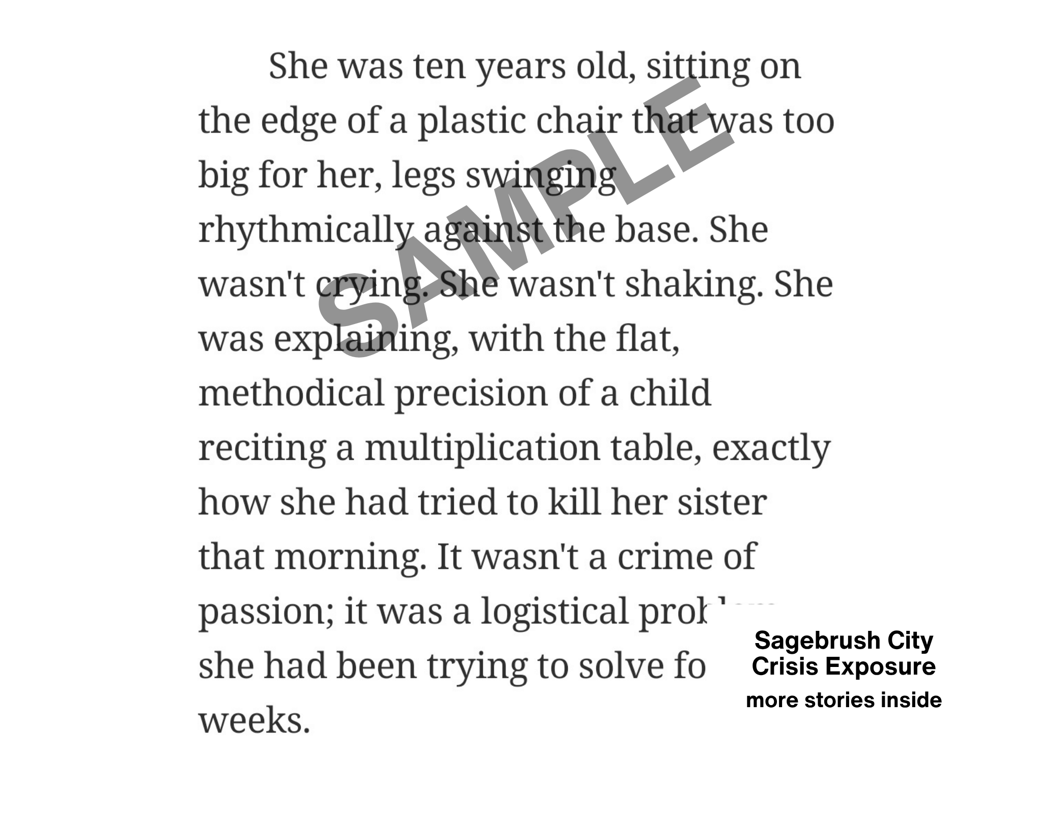 Text excerpt with a white background